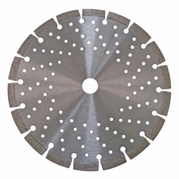 Continuous Rim Combo Laser Welded Saw Blade With Long Life Service Time