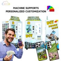 China 3 minutes par étui, étui téléphonique, machine à vendre d'impression avec technologie à gouttelettes d'encre variable, blanc ou couleur personnalisée on sale