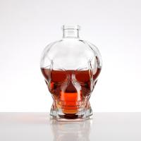 China Custom Shape Liquor Decanter Skull Bottle for Vodka Whisky Wine Accessory from Direct on sale