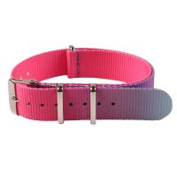 China 18mm Nylon Fabric Strap , Ombre Women Watch Band on sale