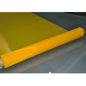 China Low Elasticity 43T Polyester Screen Printing Mesh For Textile Printing , 65 Inch supplier