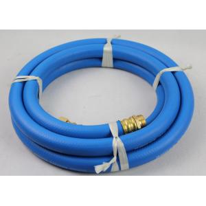 50ft Length ID 3/4" Reinforced Water Hose with 3/4" Nickle plated Brass Fittings