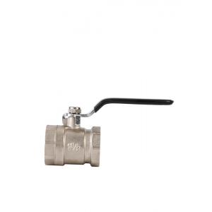 Chrome Plated Brass Ball Valve Anticorrosive Heat Resistant Durable