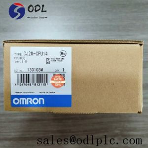 China PLC CPU CJ2M-CPU14 Omron 30K Steps Program 32K Words Data Memory Easy Integration wholesale