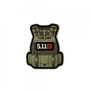 China Military PVC Badge Patch Tactical Gear 3D Embroidery For Bags Hats​ supplier