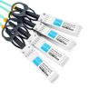 China H3C QSFP-4X10G-D-AOC-10M多用性がある10m （4 10G SFP+の活動的な光学ブレイクアウト ケーブルへの33ft） 40G QSFP+ wholesale