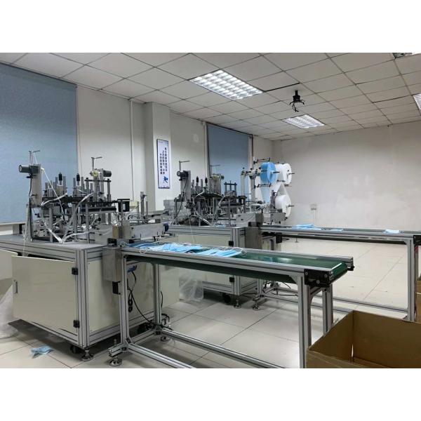 China Masque protecteur jetable de boucle rapide d'oreille faisant le contrôle de programme informatique de machine supplier