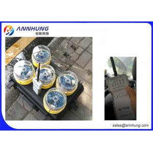 China LED / NVG IR LED 850nm Solar Airport Lighting / Portable Emergency Heliport helipad lighting with carrying case supplier