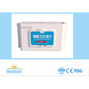 China OEM Packed Disposable Wet Wipes , Baby Safe Disinfectant Wipes 75% Isopropyl Alcohol supplier