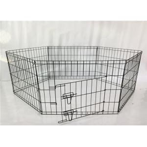 Metal Pet Exercise Fence Dog Cage Pet Playpen With 16 Panels or 8 Panels