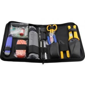 Portable Fiber Optic Tool Kits , Hand Tools Kit With Black Mark Pen