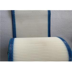 China White And Blue Monofilament Polyester Mesh Belt For Drying Packing Paper wholesale