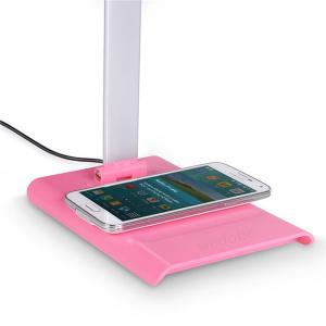 New product rechargeable LED table desk lamp wireless phone charger for smart phone