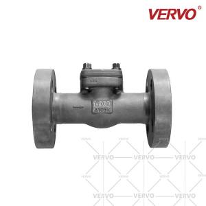 China High Pressure Check Valve Oil Check Valve Flap 1 Inch Dn25 900lb Rf Flanged Vertical Forged Steel Swing Check Valve supplier