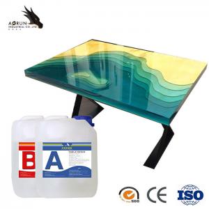 China Jewelry Making UV Resistant Epoxy Resin Tabletop Epoxy Wood Filler supplier