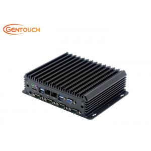 China Monitoring Host 1037U X86 COM4 HM77 Industrial Fanless Mini PC supplier