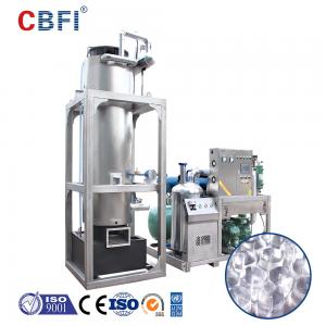 China 1 Ton To 60 Tons Daily Capacity Edible Ice Tube Machine For Produce Food Grade Ice supplier