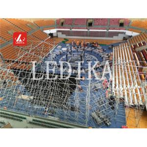China Scaffolding Layer Truss 32 Feet Height Steel For Outdoor Concert Background supplier