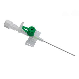Medical Butterfly Type 18G 20G 22G 24G Intravenous Catheter Iv Cannula With Injection Port