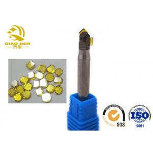 China Single Crystal Diamond Milling Cutter Double Edge Molding Knife Processing Workpiece Highlights supplier