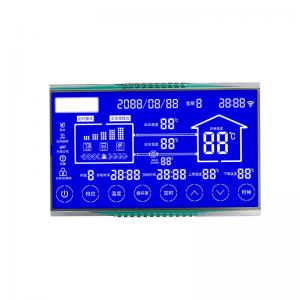 Customized HTN LCD Display Screen With Full Or Semi Transparent Display Mode