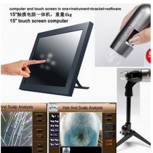China Professional Hair analyzer machine with Multi function for Salon Atom Dual Core Processor supplier