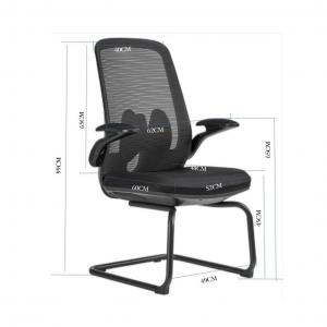 Breathable Task Mesh Computer Chair Aluminum Metal For Office OEM