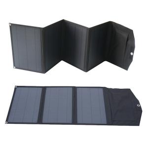China Outdoor Solar PV Panel 120W Multiple Outputs 5V Imported Foldable Solar Cells Kit supplier