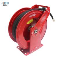 China 15m Retractable air hose Reel Spring For Gas Welding Hose Reels on sale