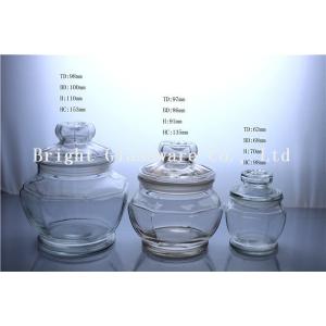 Clear Glass Storage Jars Wholesale