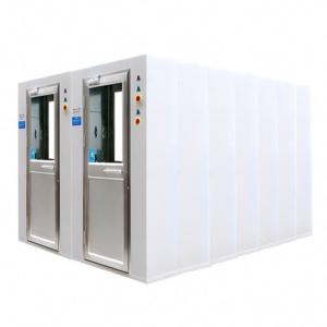 China Modular Dust Free Clean Room Double Blow Clean Room Air Shower Equipment supplier