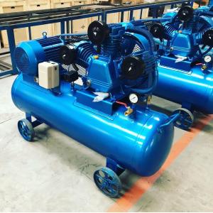 China Single Stage Belt Driven Piston Reciprocation Air Compressor 7.5kw 10HP supplier