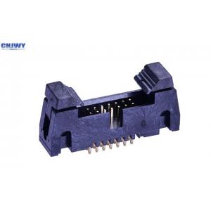China Dual Row Wire To Board Power Connector , Through Hole Pcb Terminal Connector supplier