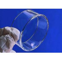 China Clear Quartz Crystal Laboratory Fused Quartz Crucible on sale