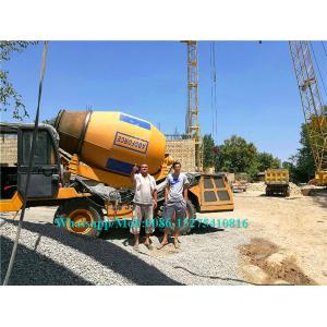 Hydraulic Concrete Construction Equipment Self Loading Mobile Concrete Mixer