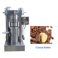 China Lewin Hydraulic High Oil Yield Cocoa Butter Oil Line Cocoa Butter Oil Machine on sale