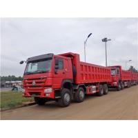 China Sinotruck HOWO 8x4 371hp 40 Ton Dump Truck 12 Wheeler Truck Tipper Euro 2 on sale