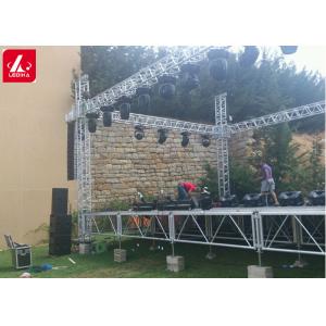 T6 Aluminum Portable Stage Curtain Stand Outdoor Event Stage Platform