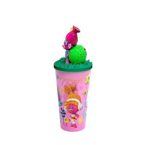 OEM 3D Collectible Designer Toy Custom Your Own Plastic Cup 3D Cartoon Drink Cup