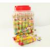 China Multi Fruit Flavor Baby Compressed Candy Brochette In Plastic Jars Taste Sweet And Sour wholesale