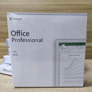 DVD/CD/ Disc Package Microsoft Office 2019 Professional Plus Retail Box Activation Online
