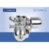 DONJOY sanitary multiport Pneumatic Sanitary Diaphragm Valve , multiport valve
