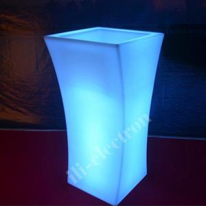 China Illuminated Light Up Flower Pot Rechargeable for Home Garden Hotel supplier