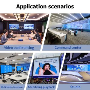 China EDID Function HD Video Matrix Switcher with Remote Control enabling fast switching and video transmission across multiple displays wholesale