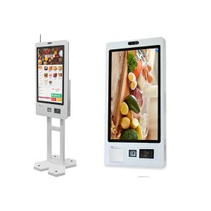 Self Ordering Payment Kiosk with SDK Enabled POS/QR Checkout Terminal for Restaurant Fast Food