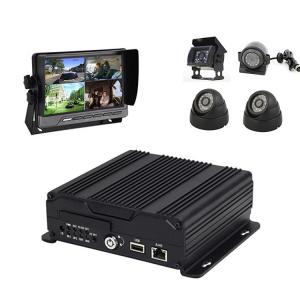 Dual SD Card CCTV 4G 3G Mobile DVR 4 Channels 1080P AHD Camera WIFI