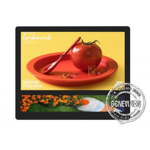 27" 24" Dual Screen Android 8.1 Wall Mount LCD Display 300cd/m2