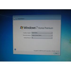 China FPP Key Microsoft Windows Softwares Windows 7 Home Premium 64 Bit Full Version Retail Box supplier