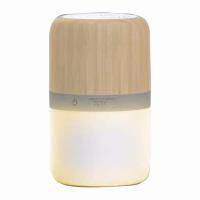LED Bamboo Bluetooth Speaker Portable Luminous Bamboo Simple Speaker