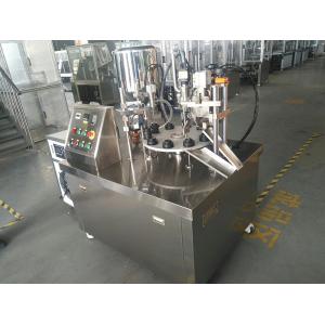 China SS304 Tube Filling Sealing Machine , Toothpaste Tube Filling Machine supplier